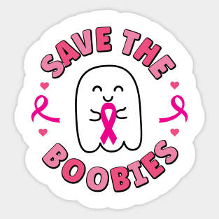 Save The Boobies Sticker